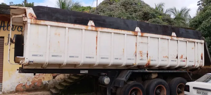 Caçamba Basculante Semi Reboque Iderol ano 91