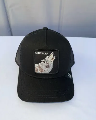 Boné Goorin Bros the farm Wolf Black 