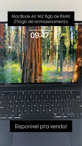 MacBook Air M2 seminovo
