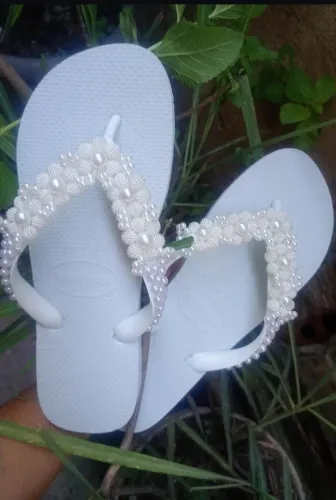 Havaianas Original Personalizadas costurada a mão