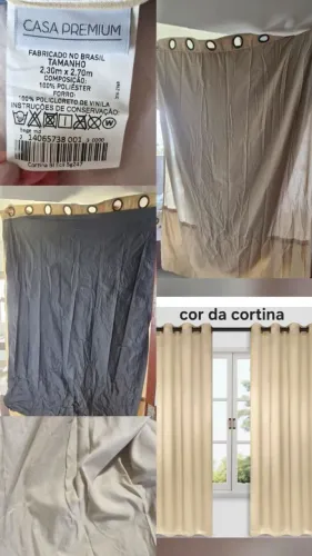 Vend cortina com black-out