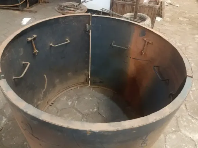 FORMA METÁLICA PARA TUBULÃO - LINHA DE TRANSMISSÃO E SUBESTAÇÃO