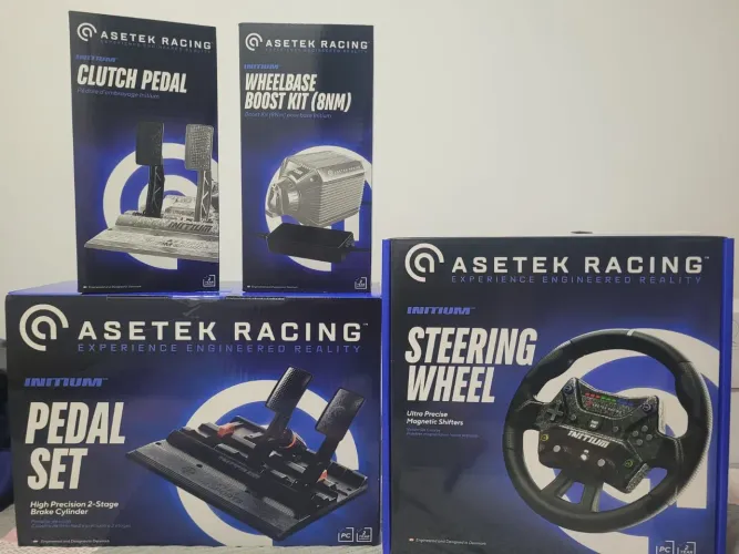 Asetek Racing Titanium, kit completo