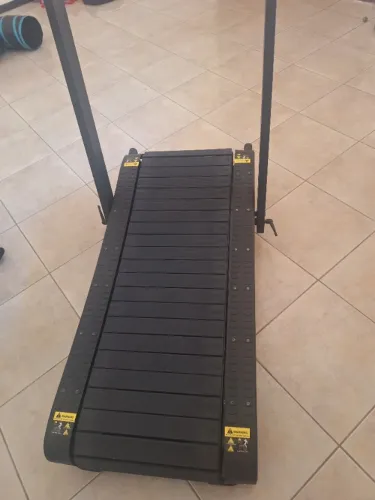 Esteira Curva Mecânica Rino Force Home Runner Dobrável - Suporta 150kg