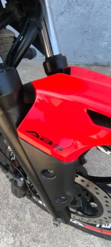 Moto pronta pra viagens