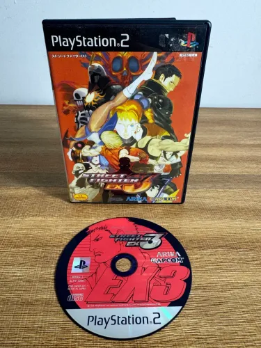Street Fighter EX3 PlayStation 2 original japonês