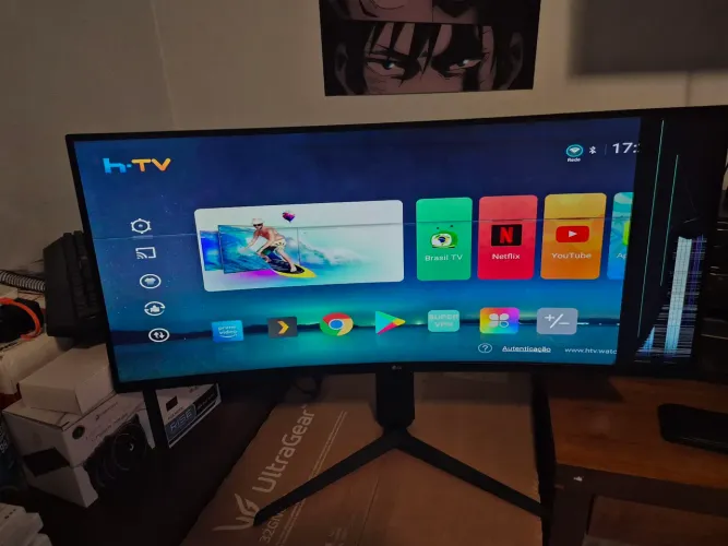 Monitor LG 34pol curvo - concerto ou RP