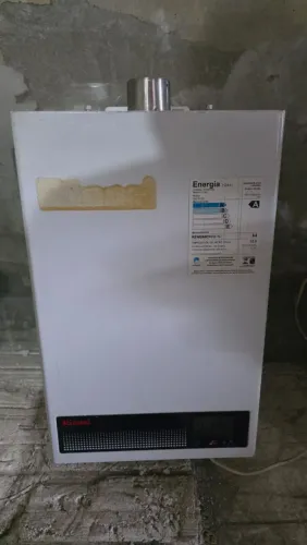 Aquecedor a gás rinnai 