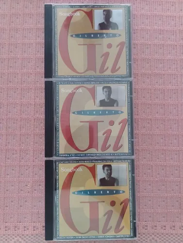 3 CDs Songbook Gilberto Gil-RARIDADE R$ 100,00 