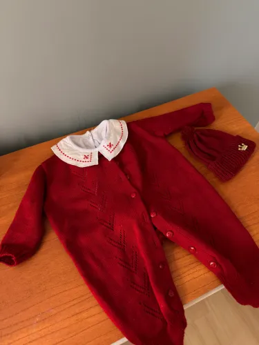 saída maternidade usada uma vez em tricot
