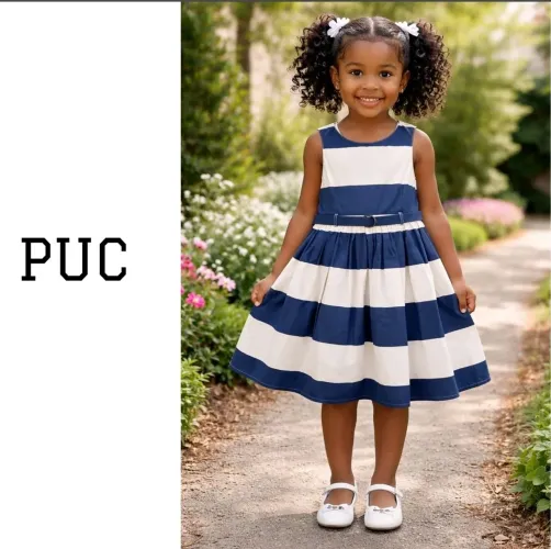 PUC vestido - 6 anos