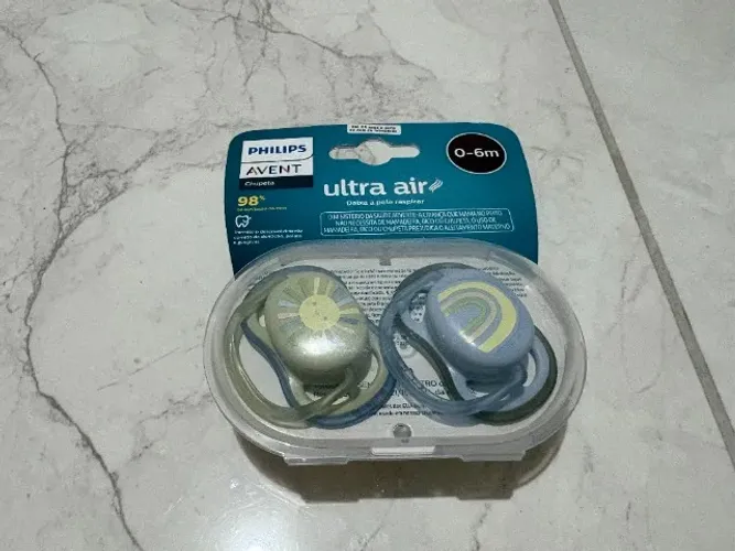 Chupeta Philips Avent Ultra Air 0-6m Kit 2 Unidades - Nova Lacrada