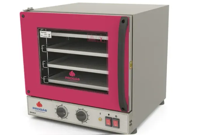 Forno Elétrico Progás Turbo Fast Oven Vermelho 4 Esteiras PRP-004 G2