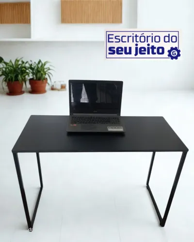 Mesa para Computador Industrial 1m NOVO de Escritório Multiuso Notebook Escrivaninha Birô