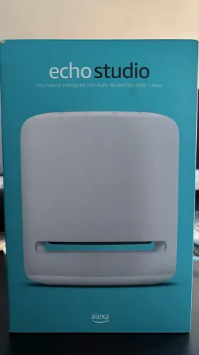 Amazon Echo Studio 1ª - Perfeita e Potente