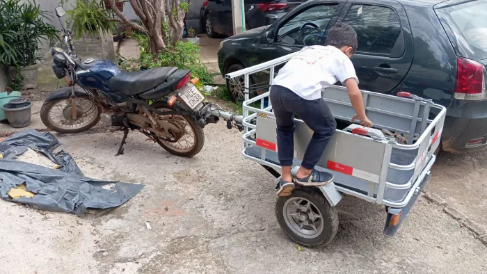 Carretinha para moto