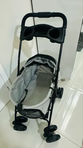 Carrinho Pet Dobrável Semi Novo