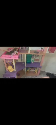 casa de boneca eletrônica