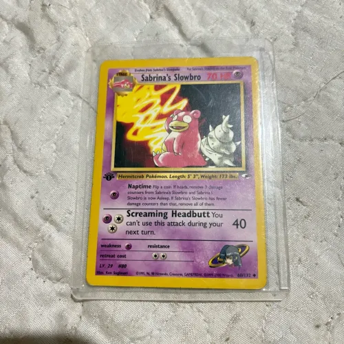 Carta Pokemon- Sabrinas Slowbro