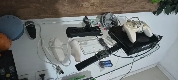 Acessórios de Nintendo + Wii precisando de conserto