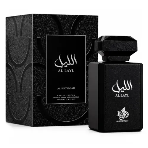 Perfume Árabe Al Wataniah AL Layl Eau de Parfum Masculino 100ml Original Não É Réplica