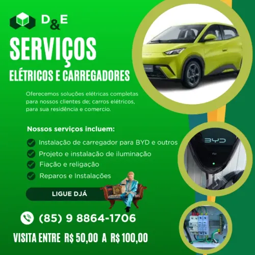 Instalação de Carregador Elétrico