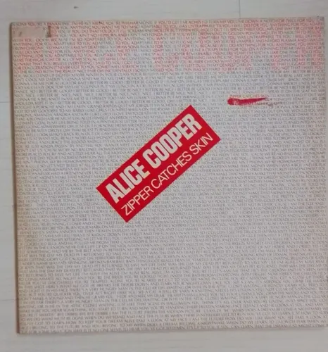 Disco de vinil (L.P.) - Alice Cooper - Zipper Catches Skin 