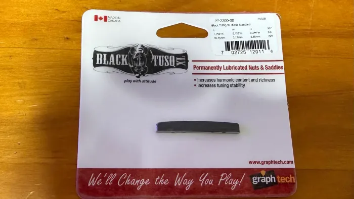 Nut Graphtech Tusq XL PT-2200-00 Blank p/ Luthieria (Upgrade)