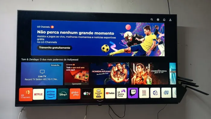 Smart LG 50 polegadas 800 reais 