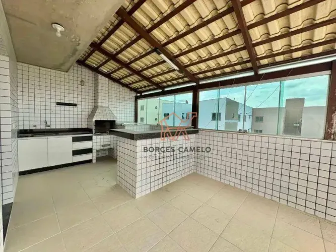 Cobertura com 3 quartos para alugar, 180 m² por R$ 4.200/mês - Santa Cruz - Belo Horizonte