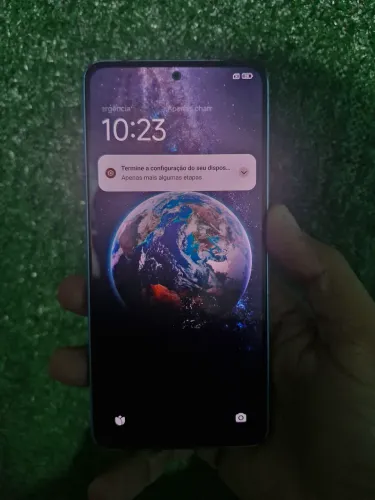 Redmi note 13 128gb com trincos fio de cabelo valor 400 reais 