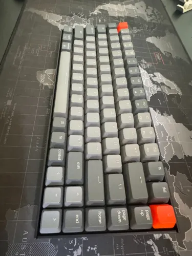 Teclado Mecânico Keychron K2 Wireless (Versão 1) - 75% LED Branco
