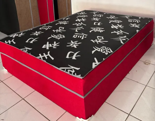 Cama box casal