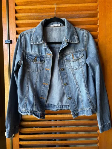 Jaqueta Jeans Feminino Semi Novo 