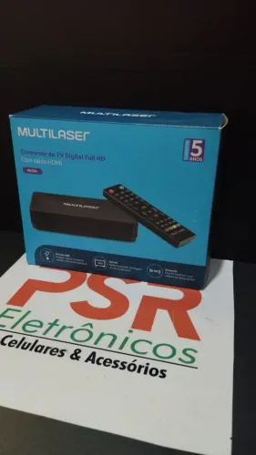 Conversor Digital e Gravador Multilaser Full HD com Saída HDMI
