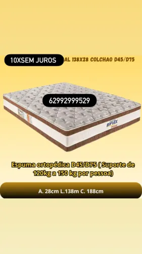 Colchão de casal D45