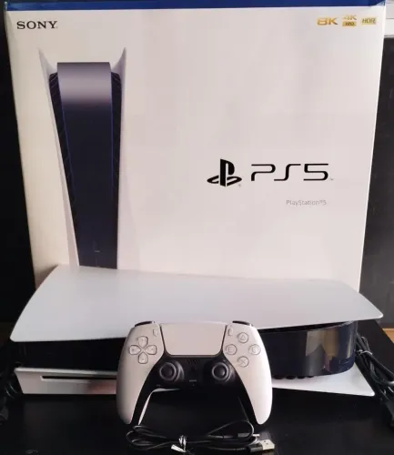 PLAYSTATION 5 825GB C/ LEITOR DE DISCO_(SEMI-NOVO NA CAIXA) C/ GARANTIA_SOMOS LOJA FÍSICA