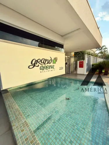 Grand Arena Residence - apto com 3 quartos, sendo duas suítes com 95m² em Cuiabá-MT