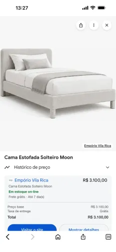Cama de solteiro