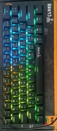 Teclado Mecânico 60% (61 teclas) Gamer Switch Red 