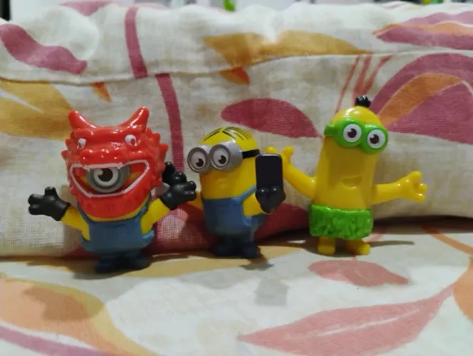 Lote 3 Bonecos Minions - Coleção Meu Malvado Favorito (Originais)