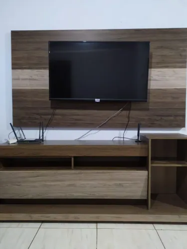 Rack com painel