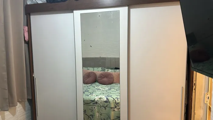 GUARDA ROUPA CASAL 3 PORTAS