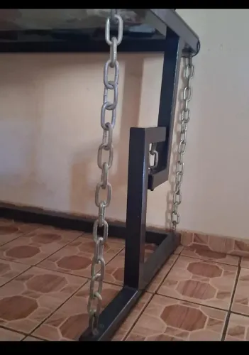 vendo mesa suspensa de vidro