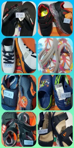 Sapatos e sandálias para bazar