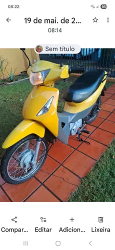BIZ ES 125 2008 PARTIDA ELÉTRICA 