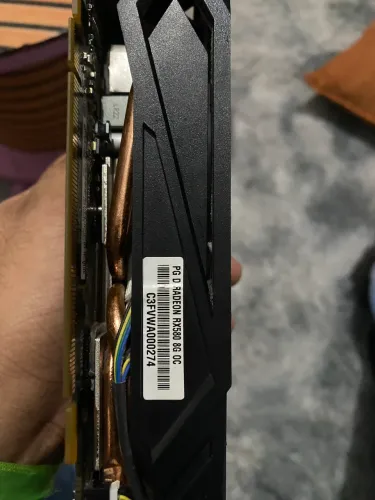 Placa de vídeo 580 8GB (COM DEFEITO)