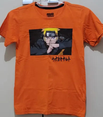 Camiseta infantil estampa Naruto