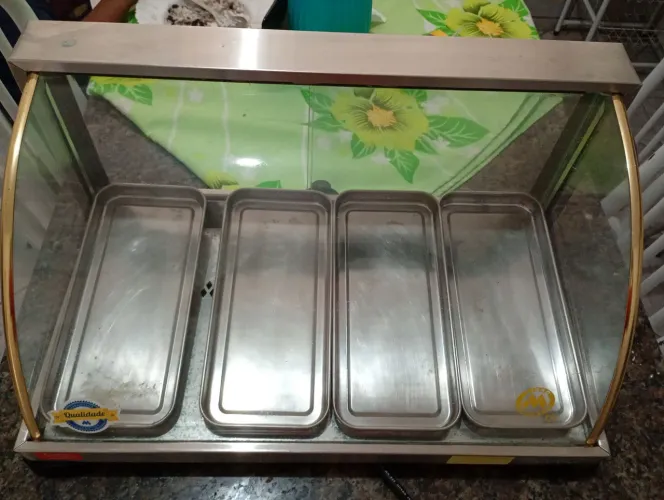 Estufa quente para salgados seminova