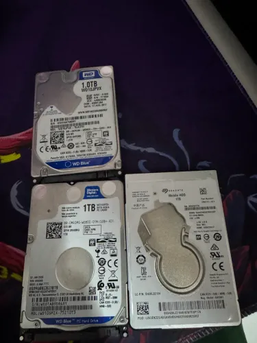 3 HD 1tb Notebook